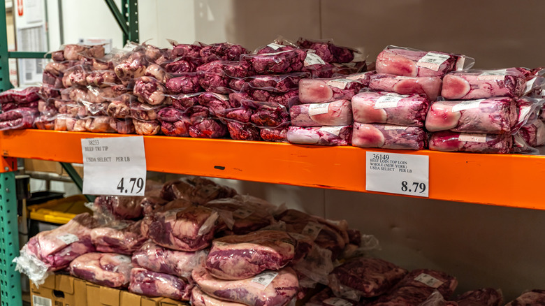 Why Serious Costco Shoppers Know It's Better To Buy Beef At The Business Center