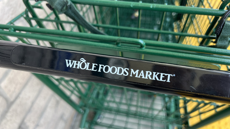 Whole Foods shopping cart