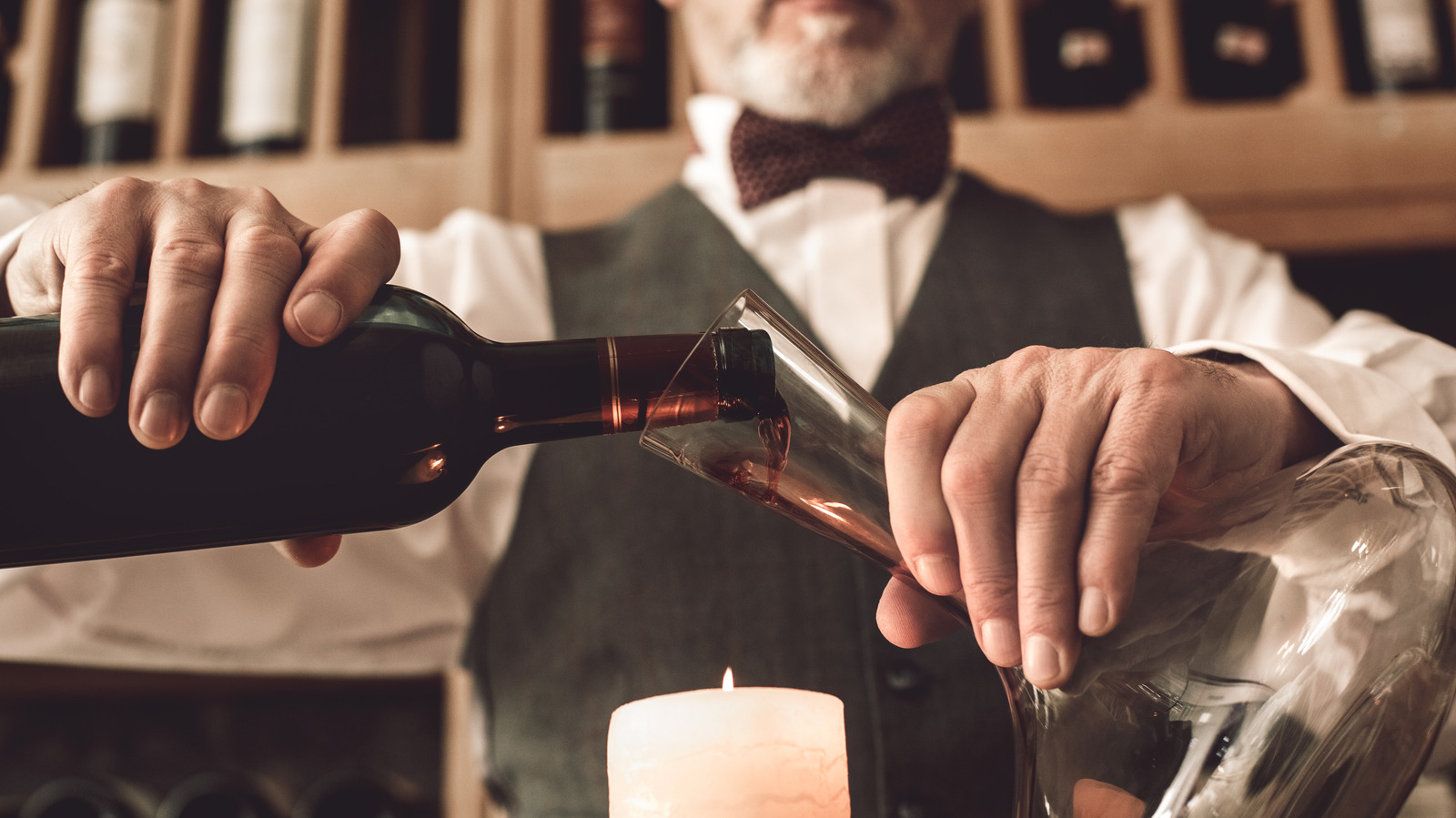 Why Sommeliers Use Candles To Test Wine