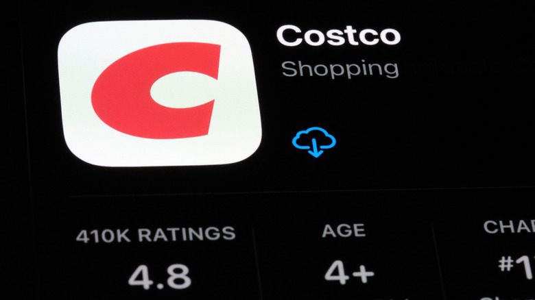 An image of the Costco app from the Apple Store
