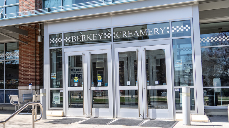 exterior of Penn State campus creamery