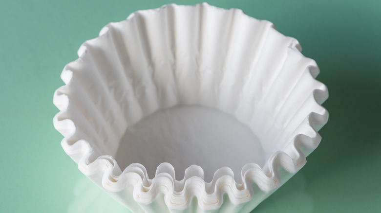Stack of coffee filters