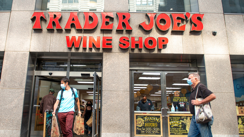 Trader Joe's wine shop