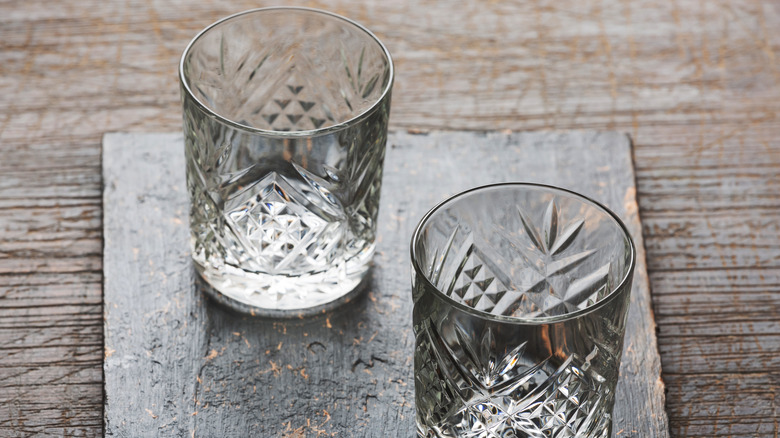 Libbey cut glassware