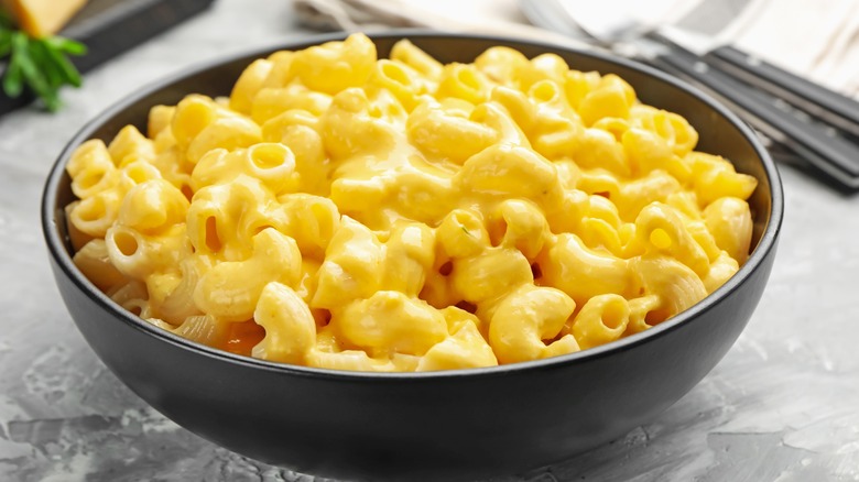 Bowl of mac and cheese