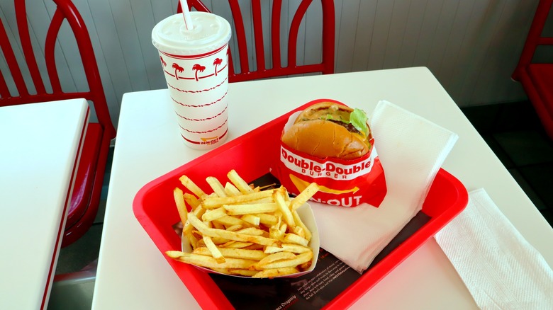 In-N-Out meal