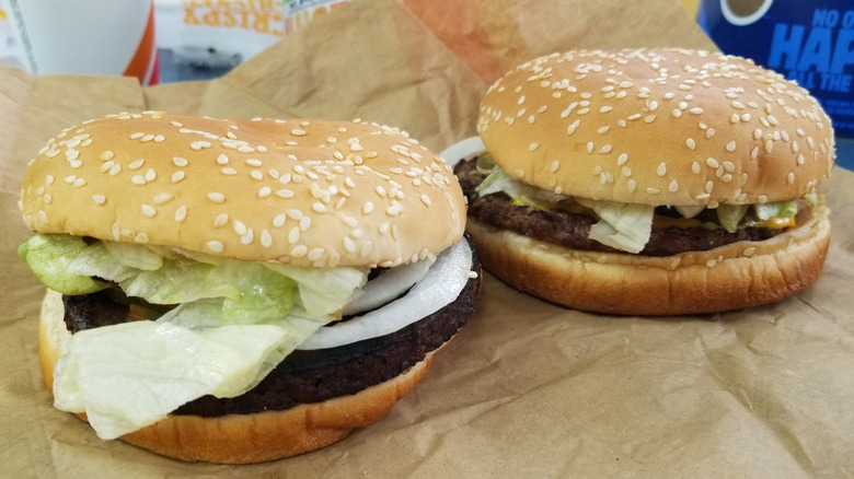 burger king burgers