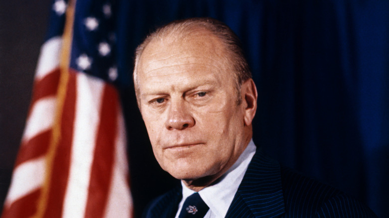 A color photo of Gerald R. Ford