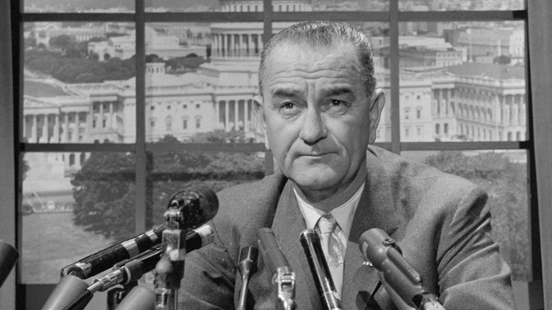 A photo of Lyndon B. Johnson
