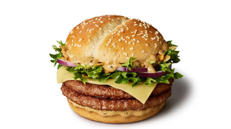 McDonald's Steakhouse Stack burger