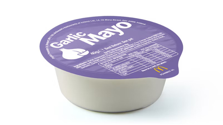 garlic sauce in package