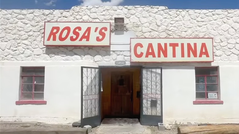 Rosa's Cantina in El Paso, Texas.