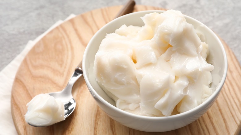 bowl of lard