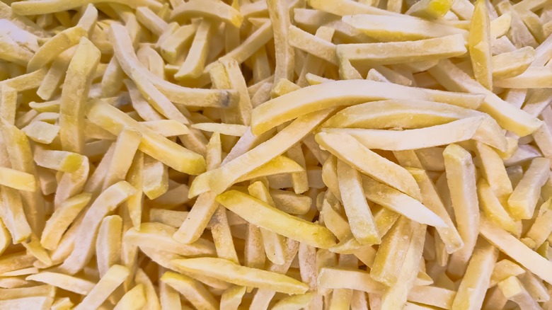 Frozen fries.