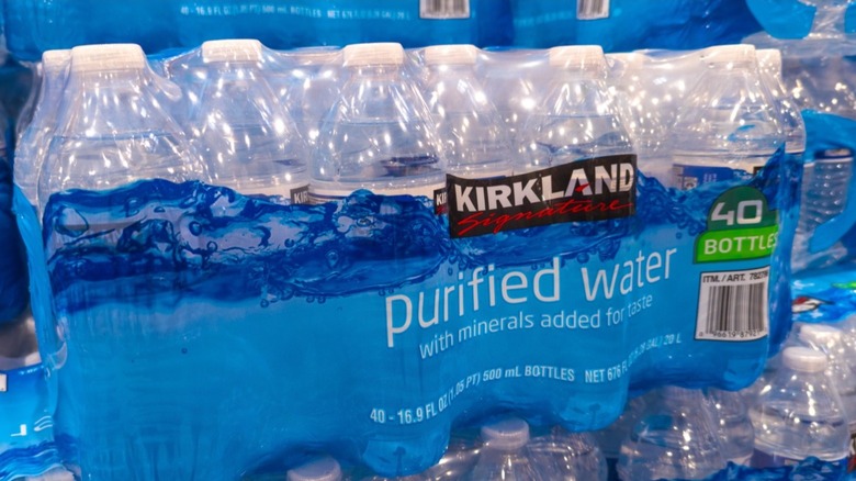 40-pack of Kirkland Signature bottled water