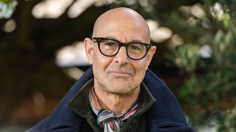 Stanley Tucci smiling