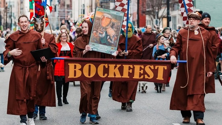 Parade at Bockfest in Cincinnati