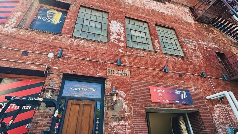 exterior of the old Christian Moerlein Brewing Complex in Cincinnati