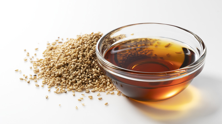 Sesame oil and seeds