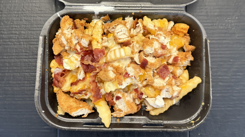 Zaxby's chicken bacon ranch loaded fries