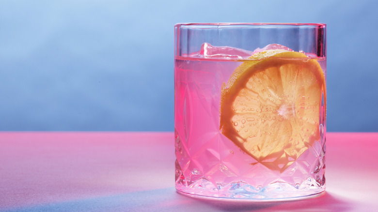 Mocktail in glass