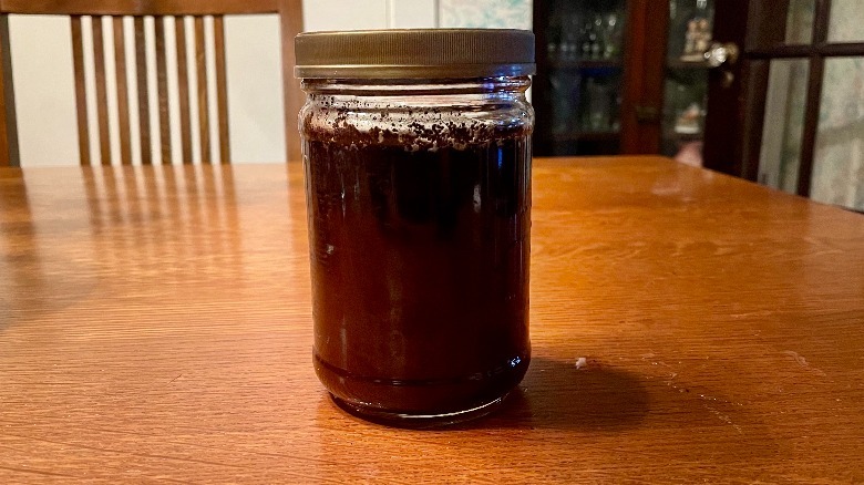 cold brew coffee steeping